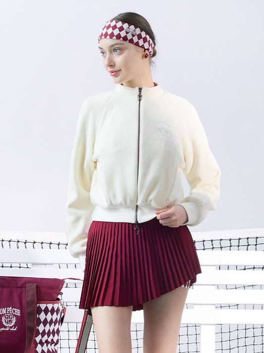 ZEPHYR Chaqueta polar con cremallera - Blanco París