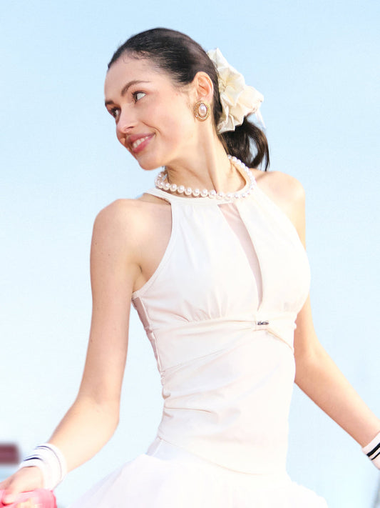 AURORA ARCO SCRUNCHIE - París Blanca