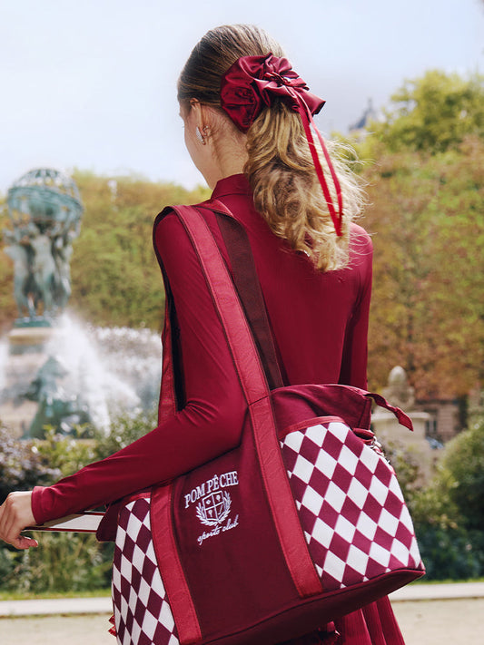 AURORA ARCO SCRUNCHIE - ANKARA ROJA