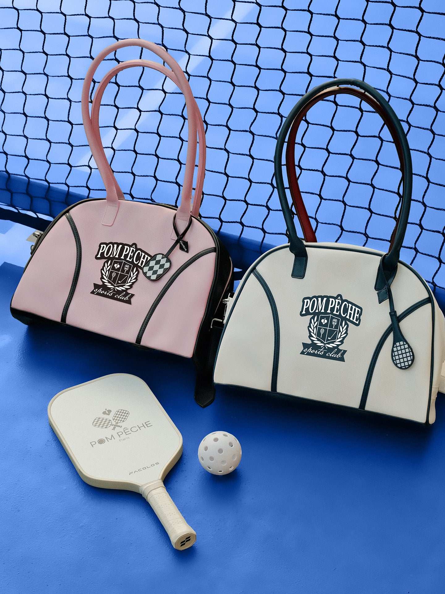 DENISE Ivy League Shell Bag - Paris White