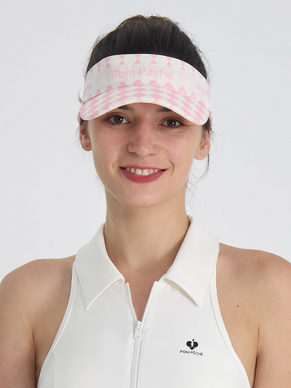 Diana Vicera Ajustable Blanca y Rosa de Cuadros