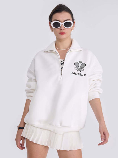 Fiala hoodie unisex Blanco