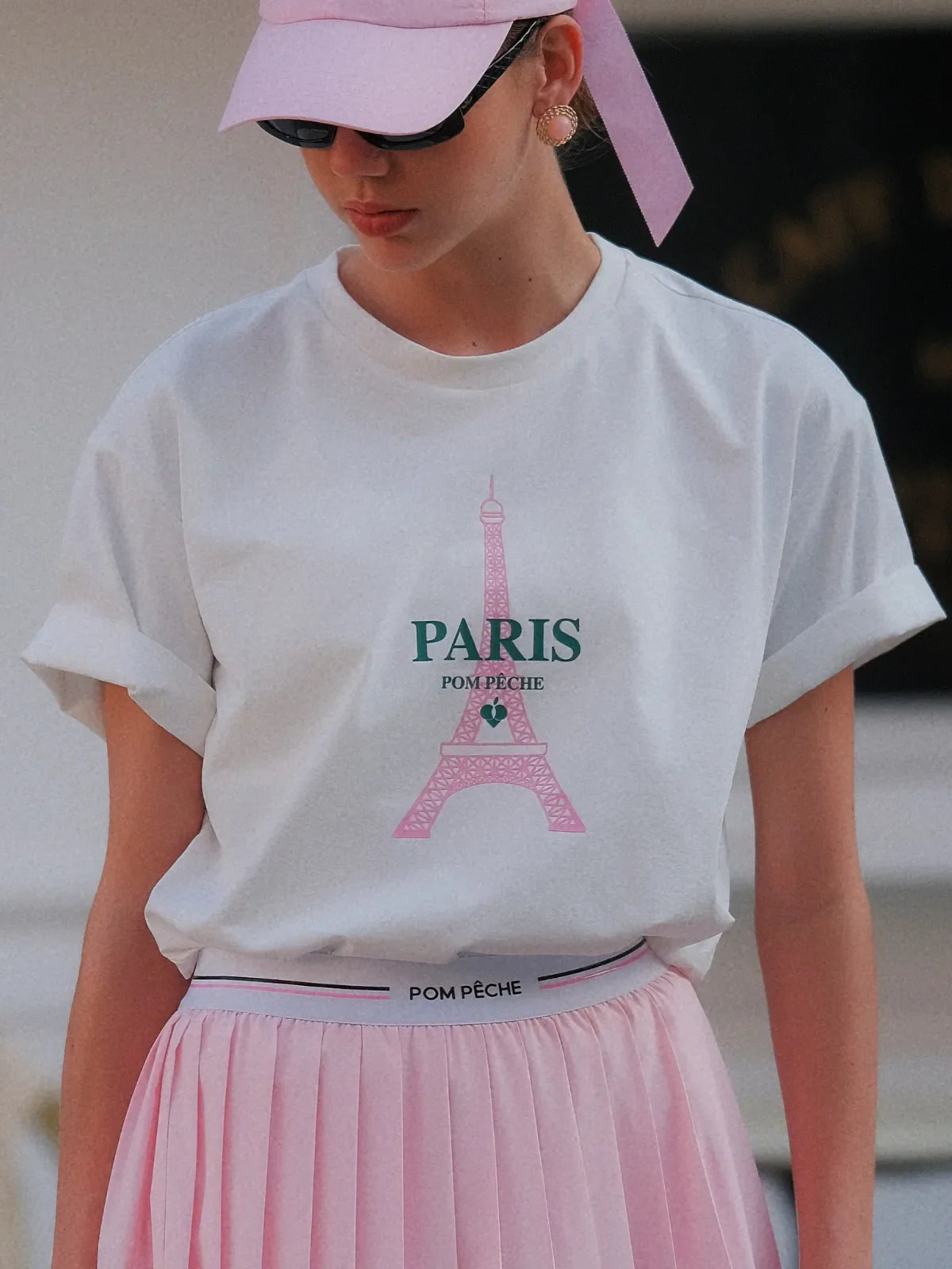 Paris Graphic Tee - White