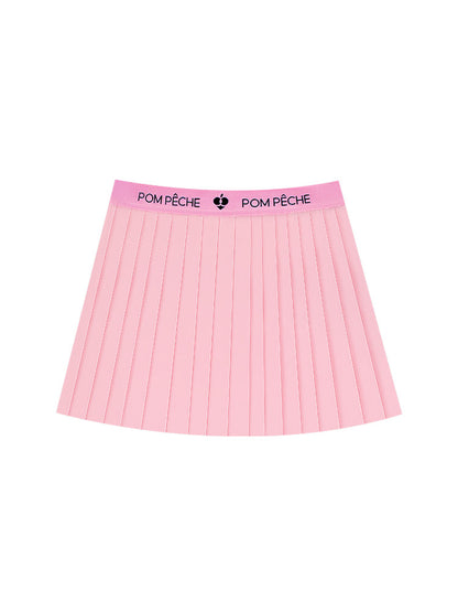 ROSE Falda Plisada Rosada 2 en 1