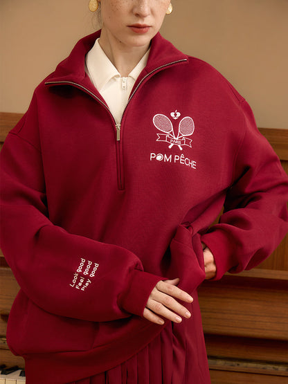Rudo hoodie unisex Rojo